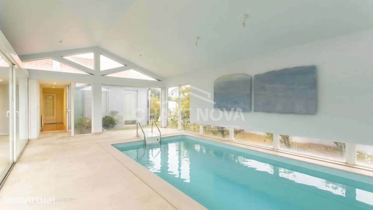Moradia V6 com Piscina Interior e Exterior | Arcozelo | Vista Mar-6