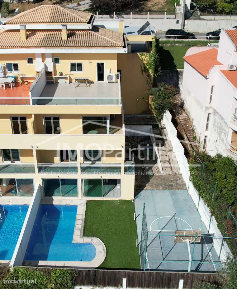 Moradia T5 | 358 m2 | Piscina e Campo de Basquetebol| Rio de Mouro-5