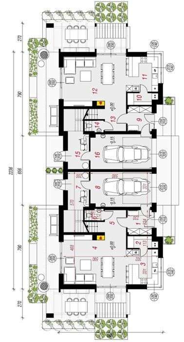 Dom bliżniak komfortowy i nowoczesny Kosakowo - Pełny obrazek: 3/4