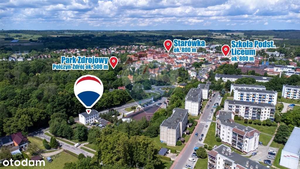 Mieszkanie 2 pok. na parterze w Połczyn-Zdrój! - Pełny obrazek: 2/20