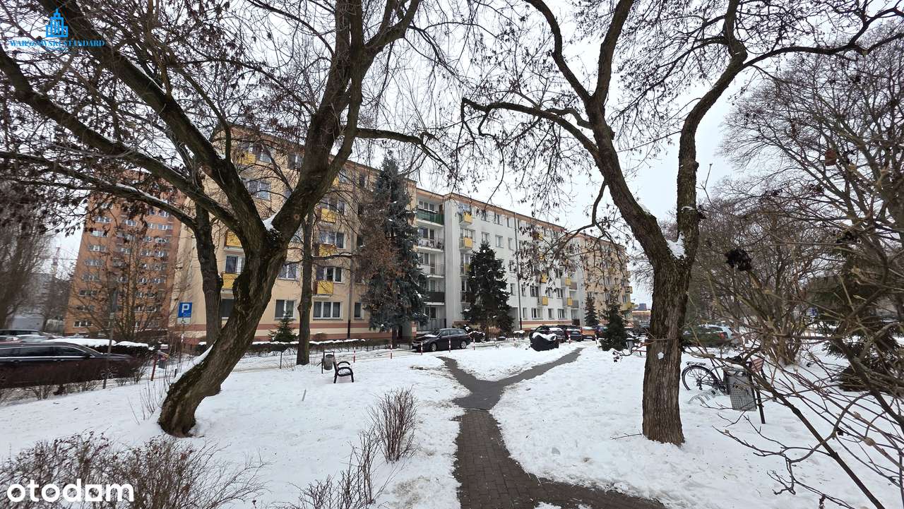 2 pokoje przy samej Galerii Mokotów 38,2m2, balkon, parking-1