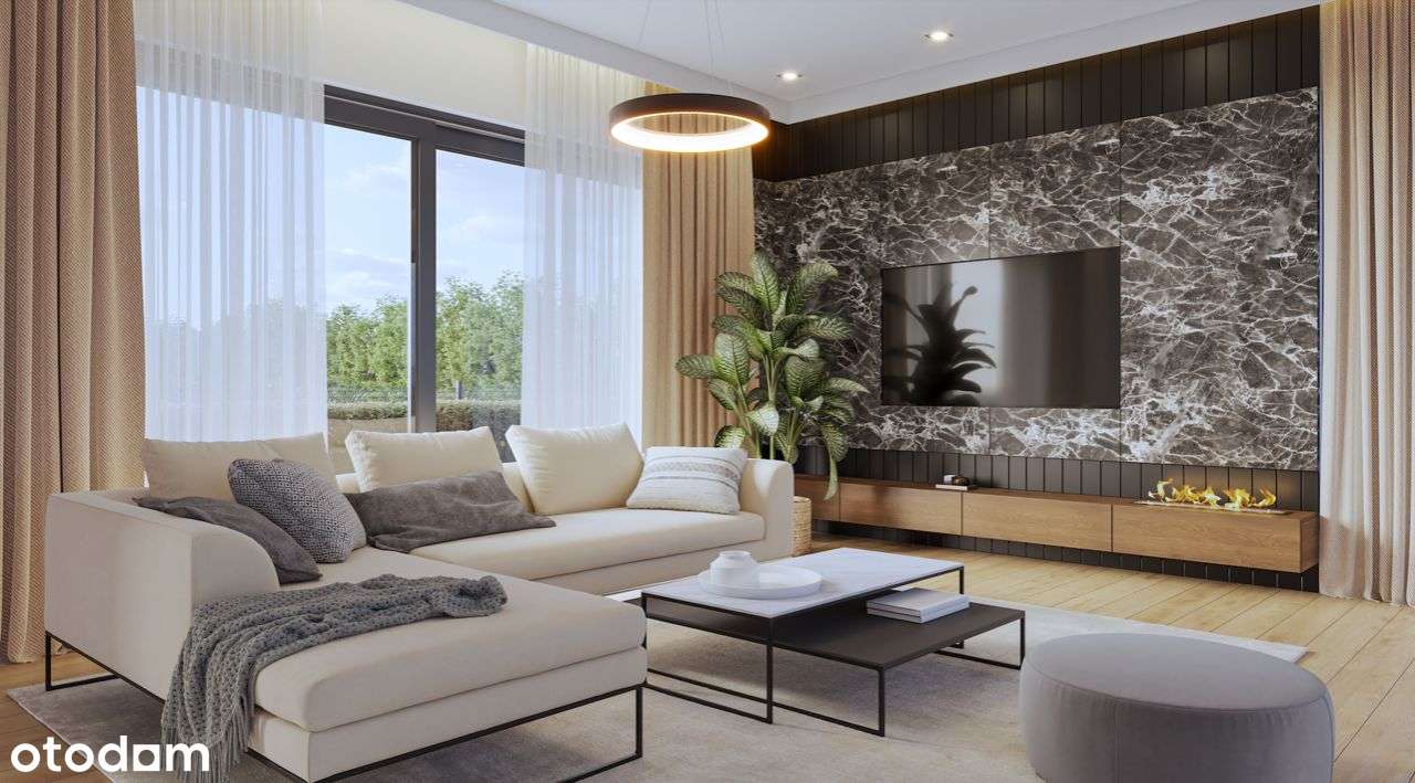 Segment z garażem i ogród przy Parku Cietrzewia-willowe Stare Włochy-2