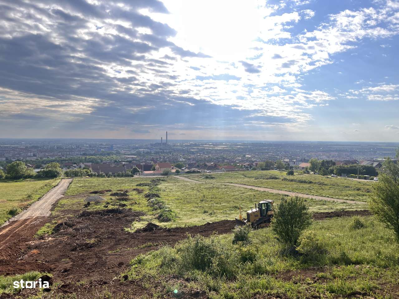 Parcele cu panorama Oncea PUZ aprobat, utilitati in curs de executie-0