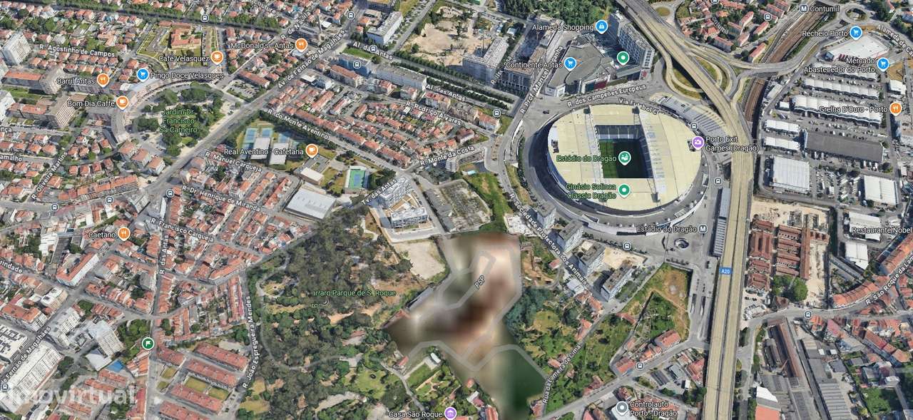 Moradia T2 c/ Anexo e Terraço, toda reabilitada - Campanhã (Dragão) - Grande imagem: 3/19