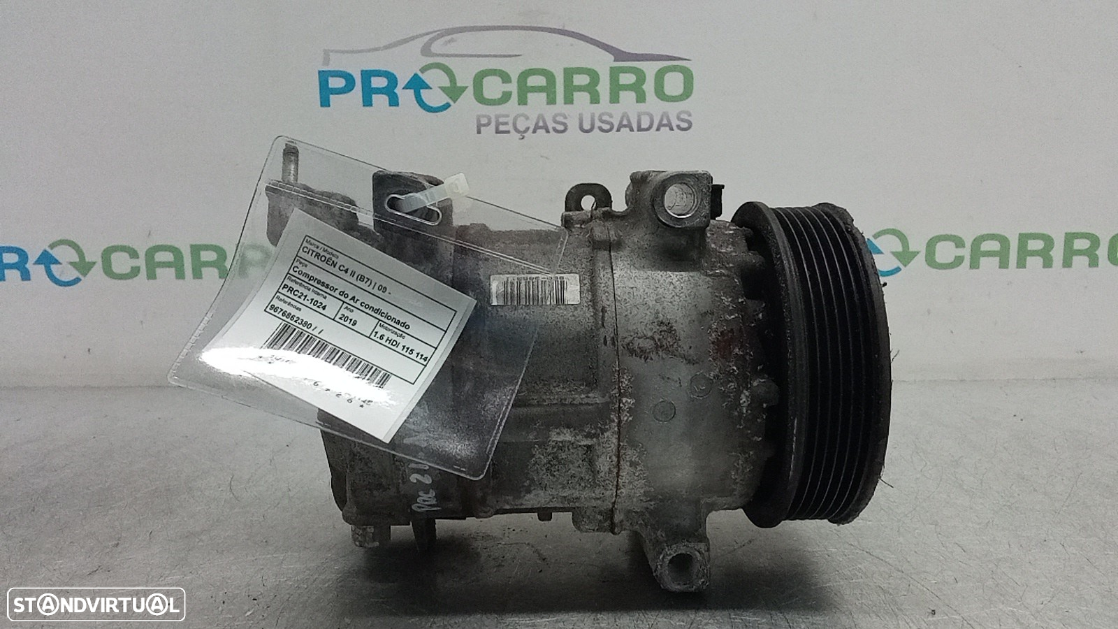 Compressor Do Ar Condicionado Citroën C4 Ii (B7) - 2