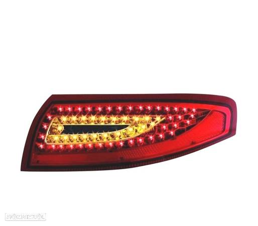 FAROLINS TRASEIROS LED PARA PORSCHE 911 996 97-05 BRANCO VERMELHO - 2