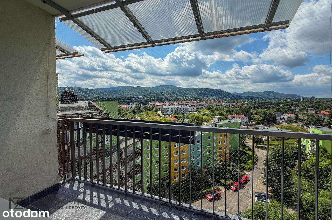 Widokowe mieszkanie na 10. piętrze z panoramą gór – Osiedle Karpackie-17