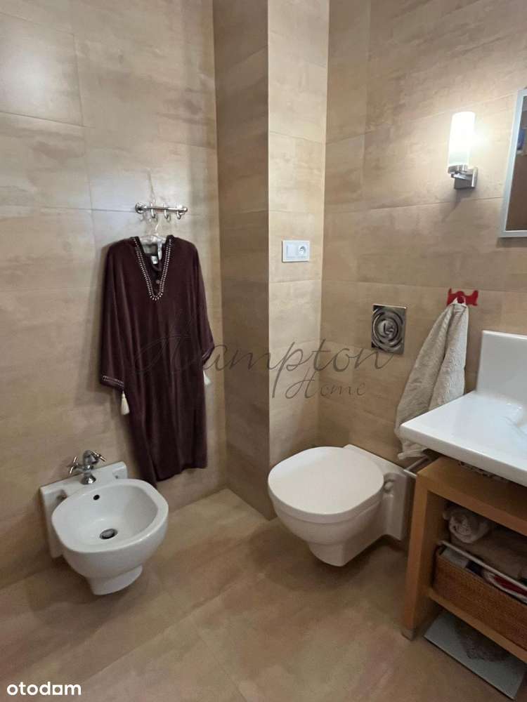 Mieszkanie na parterze na Marinie Mokotów z ogródk-4