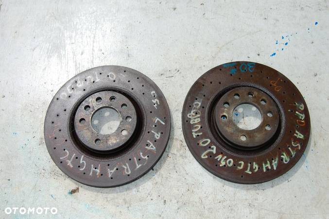 OPEL TARCZE HAMULCOWE PRZÓD BREMBO 308MM - 1