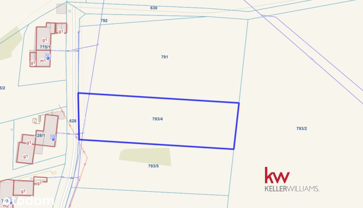 Działka budowlana 2694m2 - Pełny obrazek: 4/4