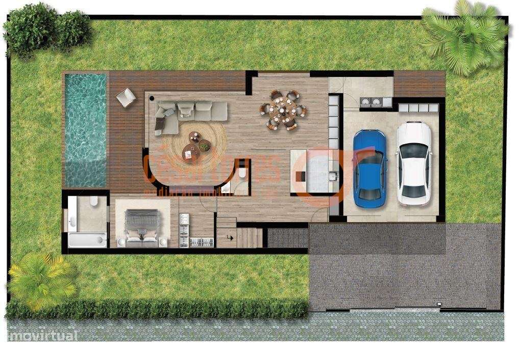 Moradia de Charme T4 + Office-25