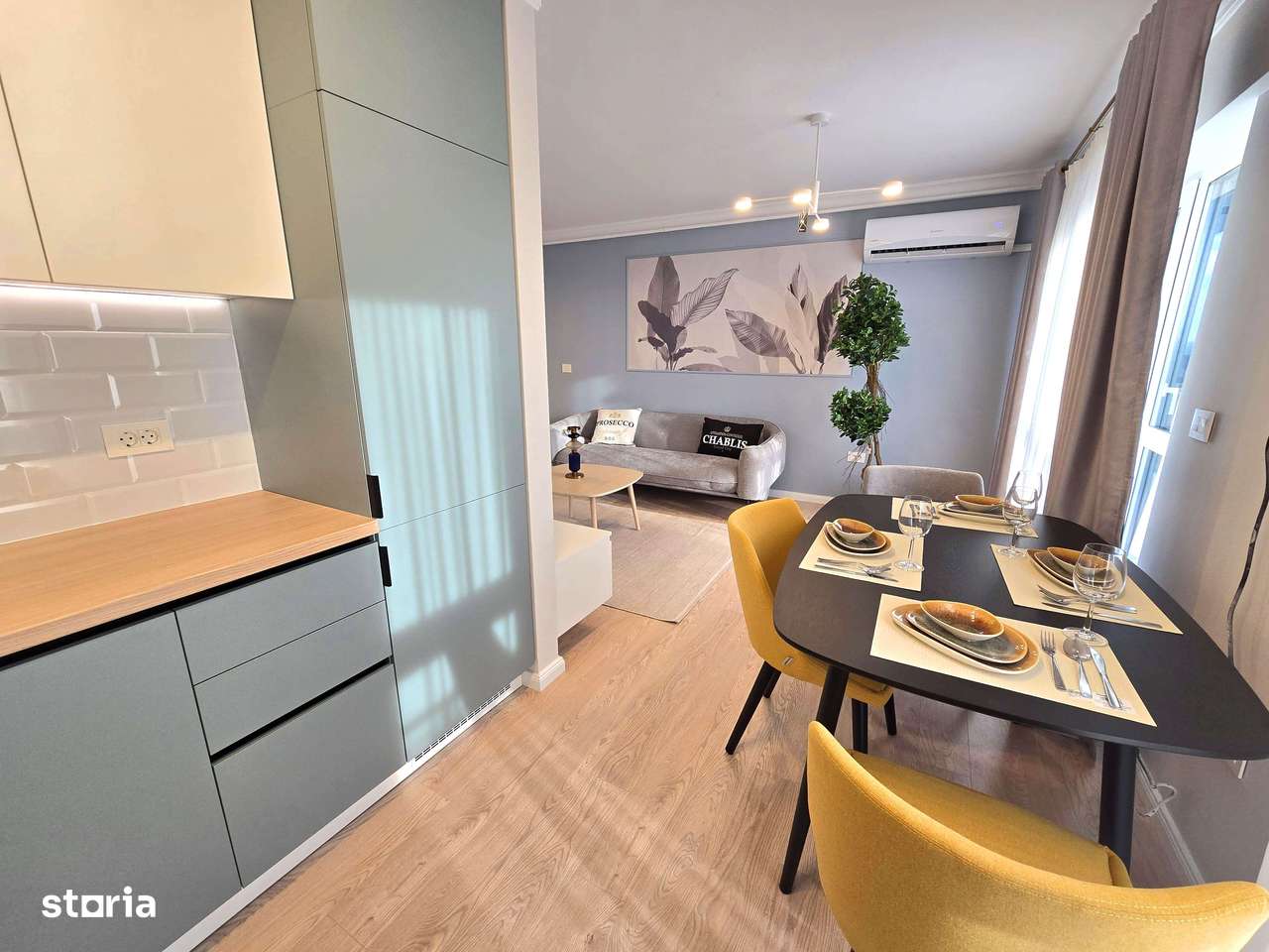 Apartment 44 mp bloc NOU, predare in DECEMBRIE, pretul include TVA 21%-13