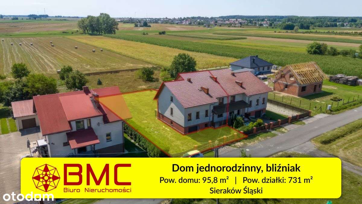 Sieraków Śląski bliźniak st. surowy zamknięty - Pełny obrazek: 1/20