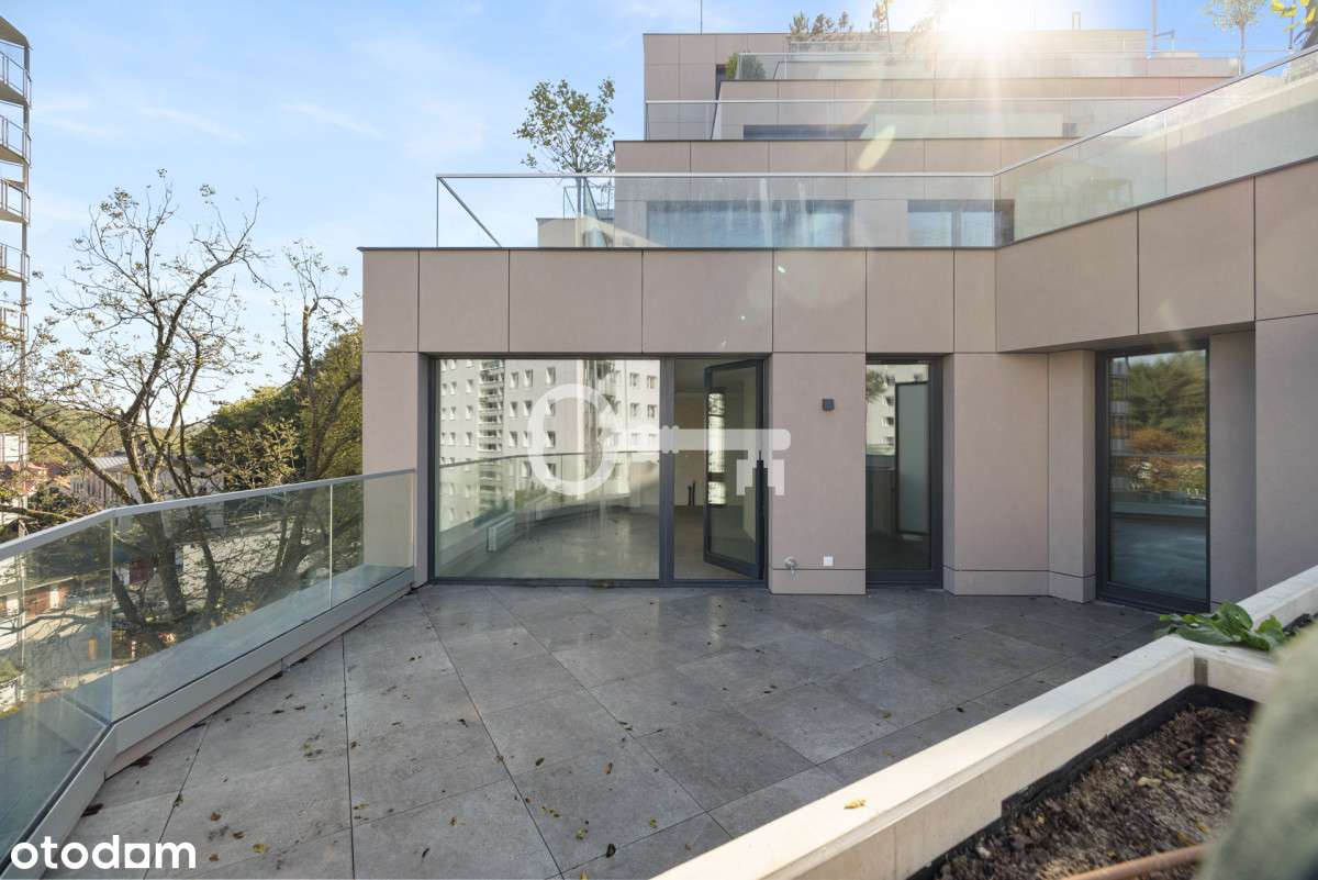 Wysokie piętro | Taras 23 m2 | Las-1