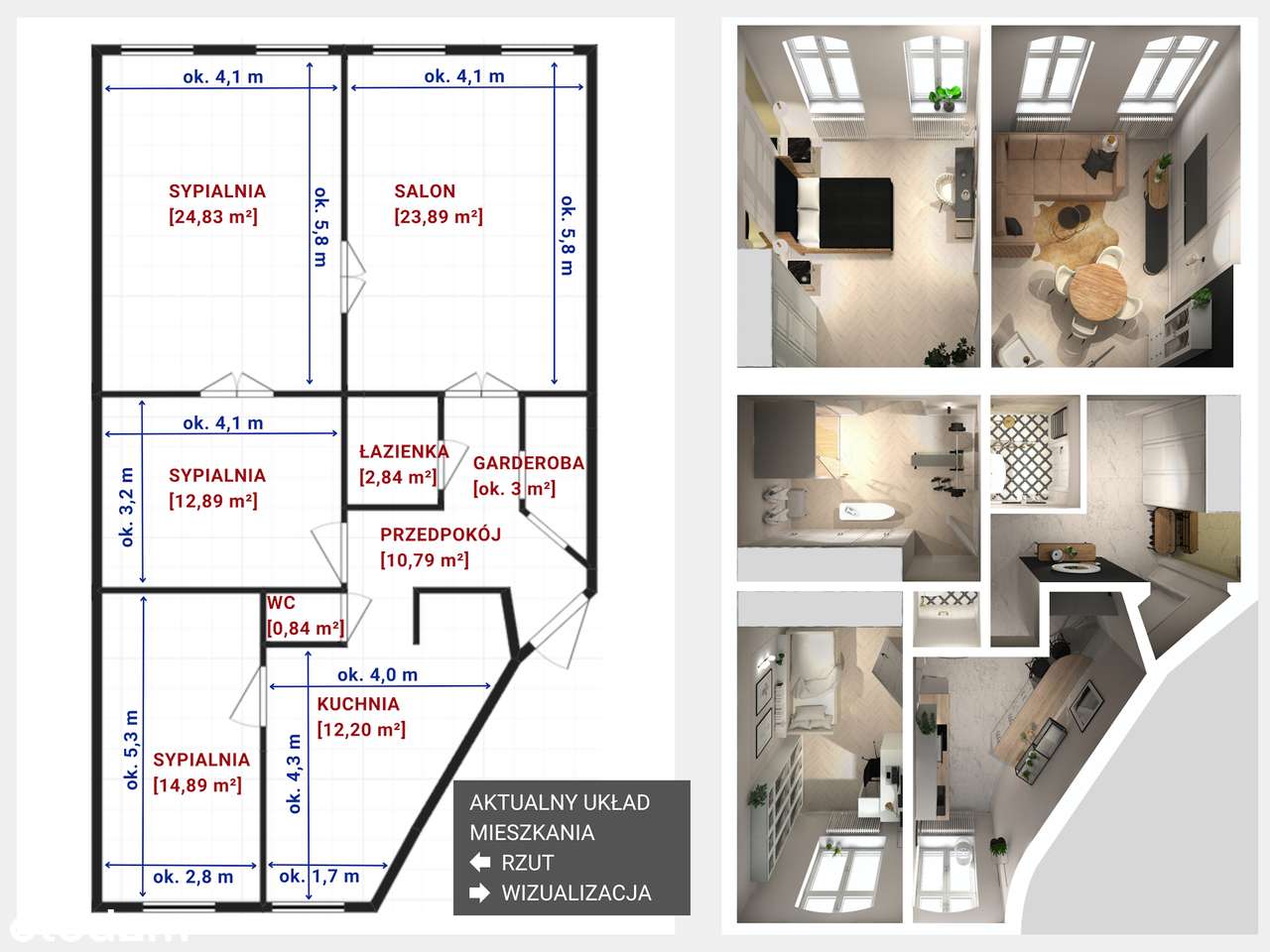 Nadodrze/106 m2/2. piętro/duże możliwości aranżacyjne-14