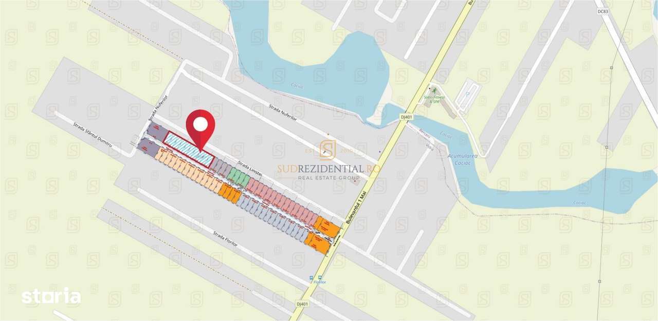 Teren 3580 mp cu autorizatie de constructie, 10 vile, Mamina - Berceni - Imagine principală: 4/20