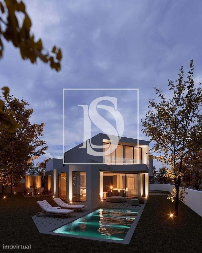 Lote de 597,7 m² c/ Projeto de Moradia Moderna com Piscina | Zona Resi-9