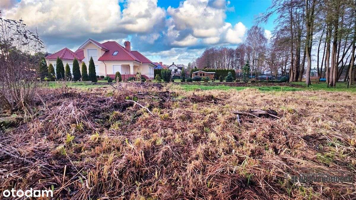 Działka przy jeziorze Trzesiecko.-5