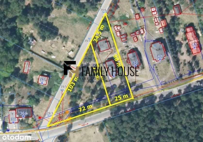 Działka o pow. 2628 m² w malowniczej okolicy - Pełny obrazek: 5/7