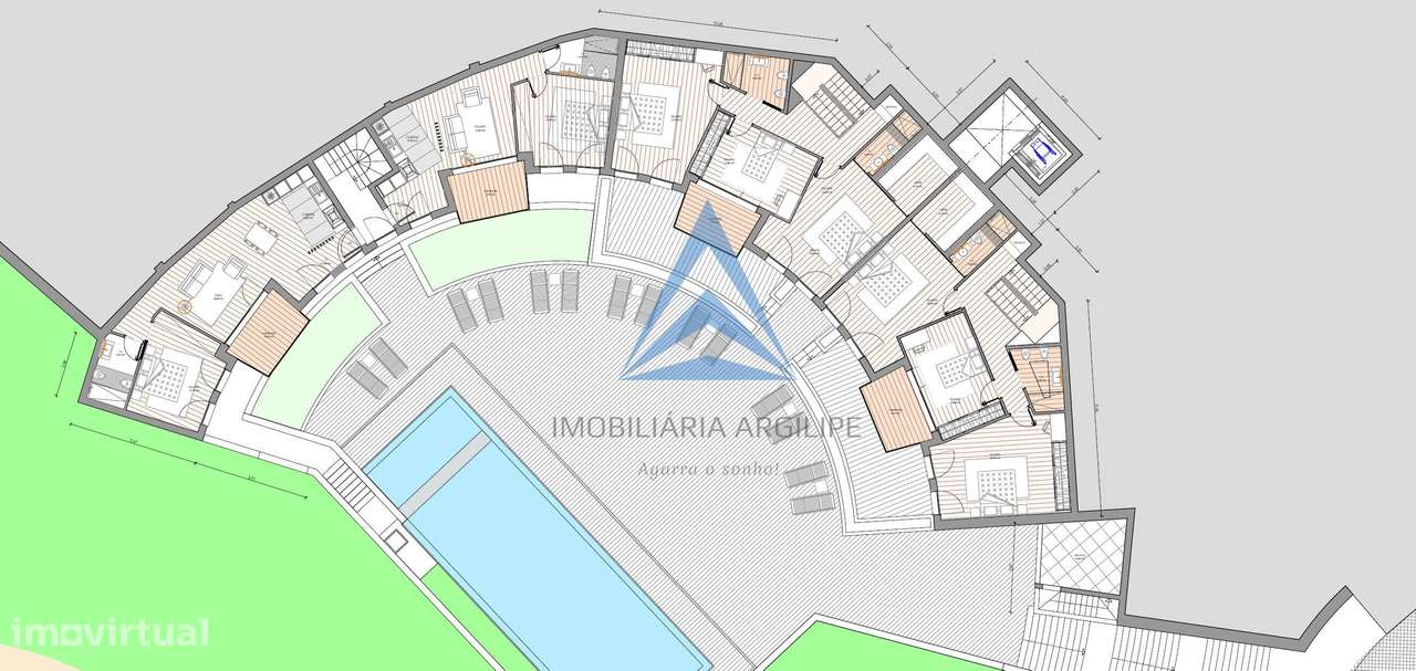 Apartamento T3 Duplex- Condomínio Fechado-49