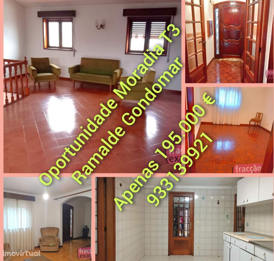 Comprar Oportunidade Moradia T3 Ramalde Gondomar