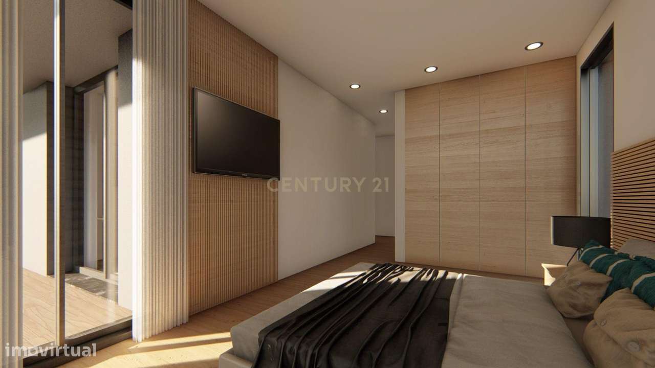 Terreno de 800 m² com Projeto Aprovado | Moradia T3 Contemporânea | Sã-17