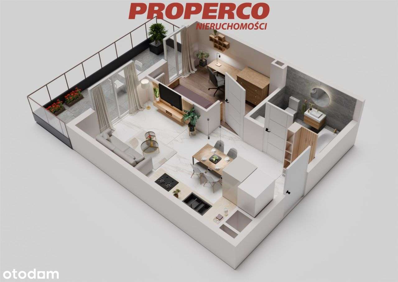 Mieszkanie 2 pok., 30,73m2, 3p, Jędrzejów-10