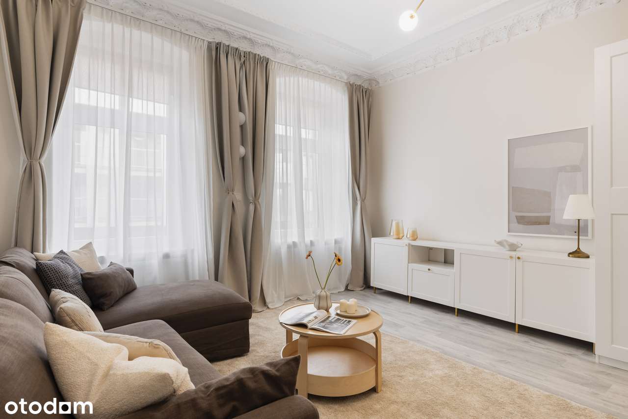 Autentyczny klimat kamienicy |3 m sufit |sztukateria | 101m² w Centrum-9