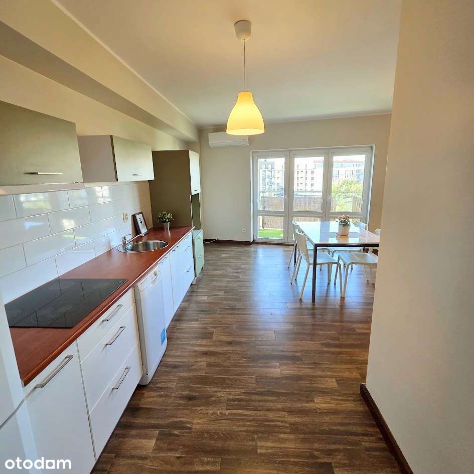 Kawalerka z wydzieloną sypialnią - balkon-klimatyzacja ul.Milczańska 1-4