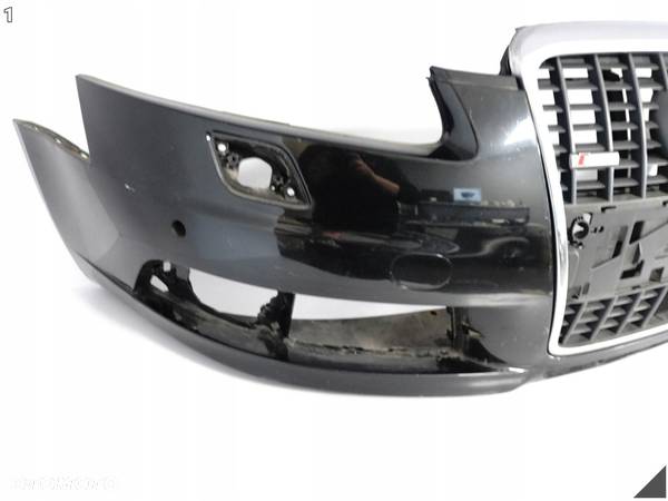 AUDI A6 4F0 C6 S-LINE 04-08 (PRZED LIFTEM) ZDERZAK +GRILL PRZÓD SPRYSK/4PDC - 2