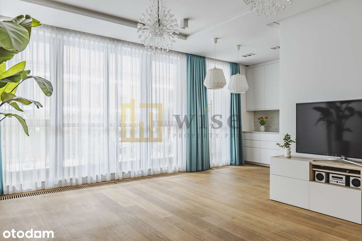 Apartament 114m2, 4 pokoje, 2 ogródki, Miasteczko Wilanów-0