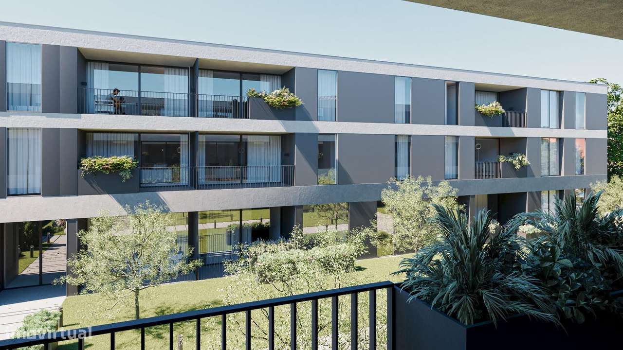 Apartamento T2 Novo num condomínio privado em Guimarães-1