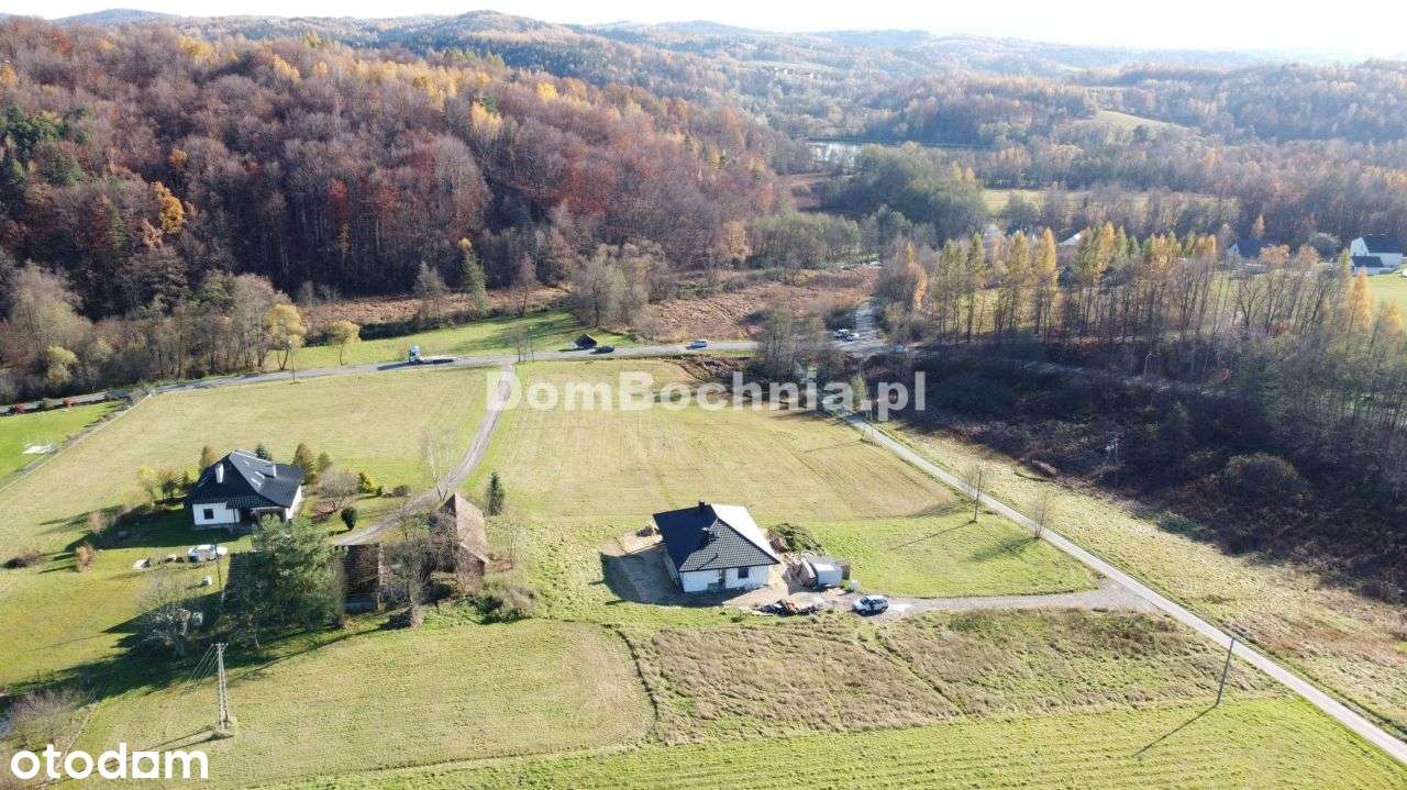 Olchawa działka budowlana z projektem Nowy Wiśnicz-11