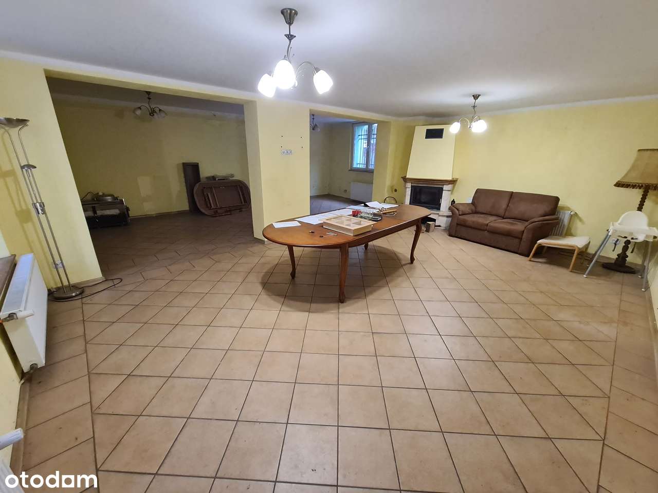 Mieszkanie do remontu + kominek-1