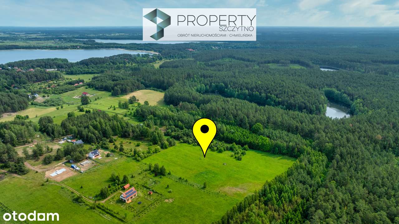 Kompleks pięknie położonych działek na MAZURACH - Narty gm. Jedwabno - Pełny obrazek: 4/9
