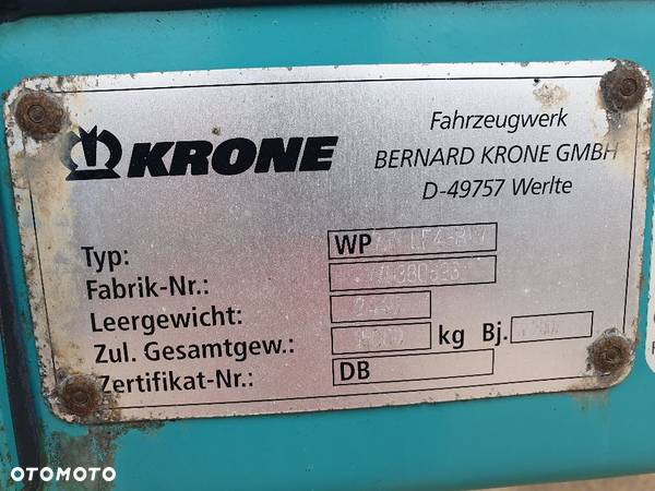 Krone 6xKRONE SKRZYNIA BDF 7.45m BURTOWO PLANDEKA ZABUDOWA ST.BDB MOŻLIWOŚĆ TRANSPORTU - 7