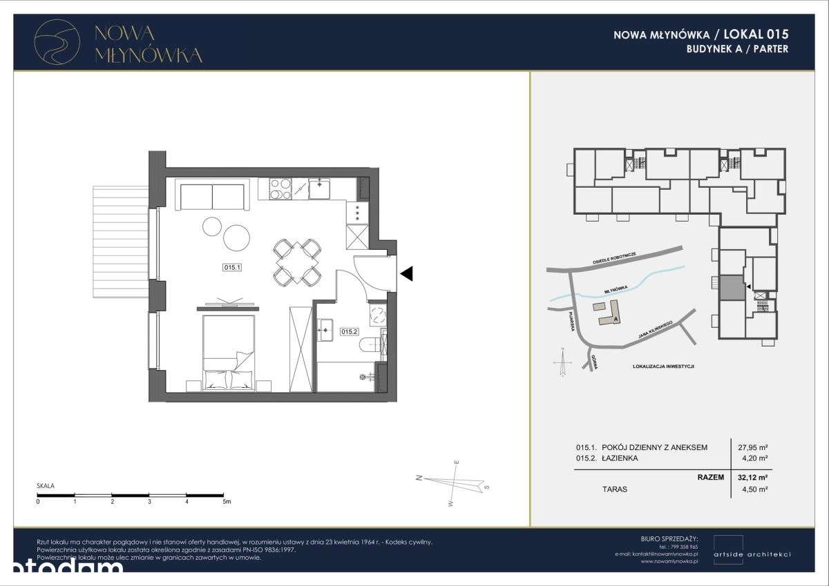 Promocja | Kawalerka z ogródkiem - Pełny obrazek: 4/5