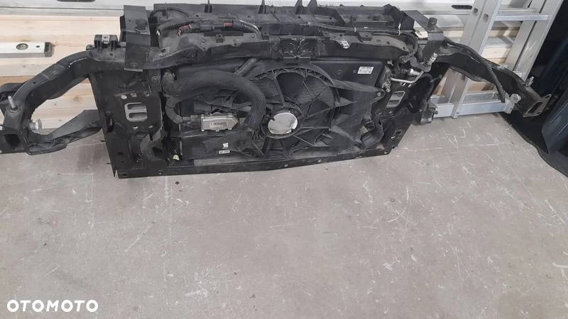 Jeep cherokee kl pas wzmocnienie komplet chlodnic belka wiatrak - 3