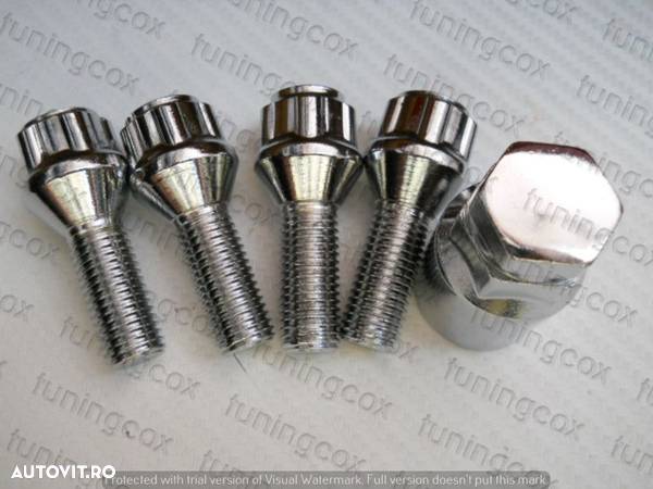 Prezoane Antifurt roti Peugeot 106,206,207,306,307,309,407,Partner,607,604 - 1