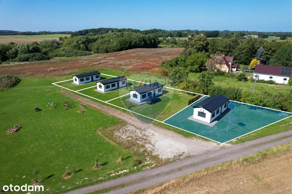 Dom całoroczny, działka 367 m2 + teren wspólny