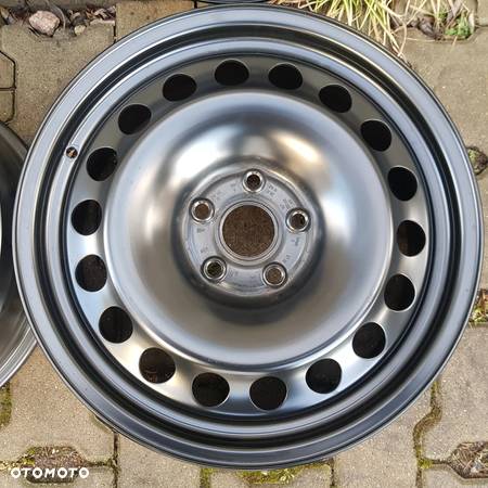 4x 6,5x17 ET38 5x112 Nowy komplet felg stalowych VW,SKODA,AUDI, SEAT - 3