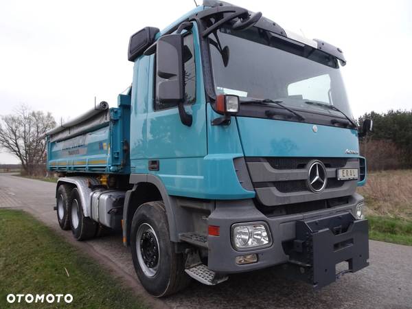 Mercedes-Benz Actros 2641 6x4 Wywrotka Meiller Bortmatic Sprowadzony Z Niemiec Stan Idealny 3 Stronny Kipper Wywrot Mały Przebieg - 13