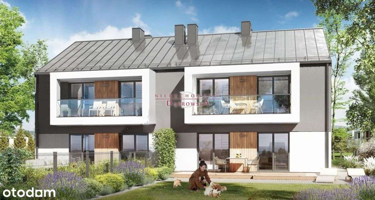 dom w zabudowie bliźniaczej z częścią na biuro-1