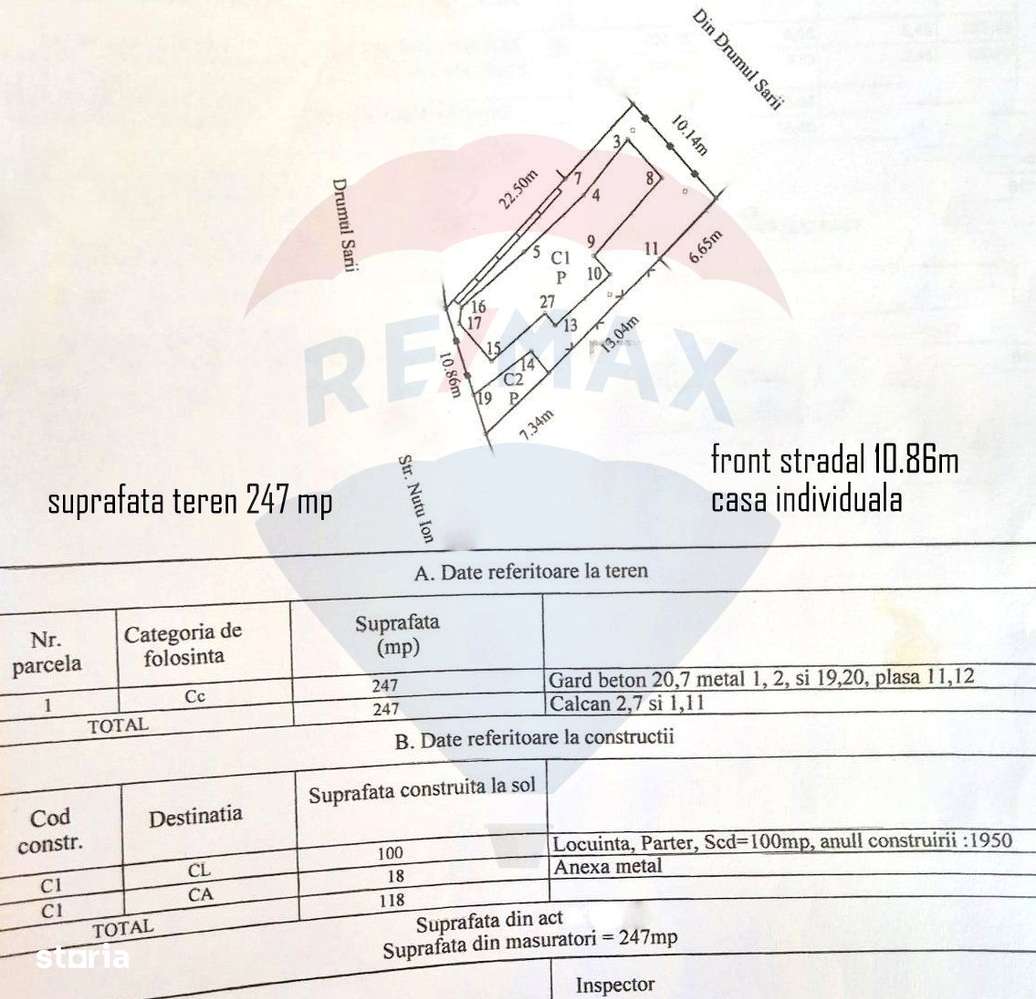 Teren de vanzare 247 mp  Drumul Sarii - Panduri |  Academia Militara - Imagine principală: 4/5