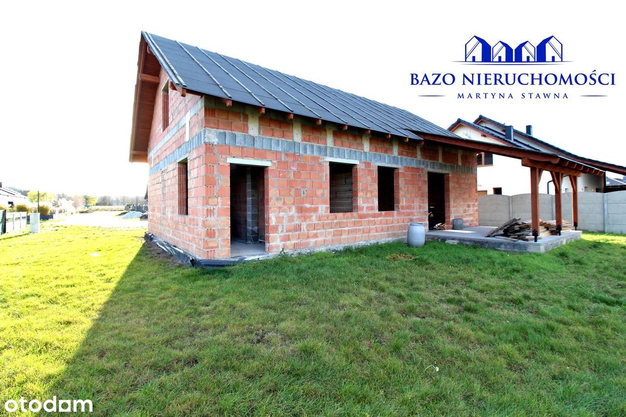 ul. Zielona Betkowo INWESTYCJA stan surowy otwarty - Pełny obrazek: 4/20