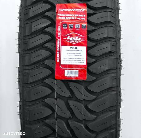 33x12.5 R18 Fronway Rockhunter M/T 108Q, Off Road M+S 33 12.5 18 - 2