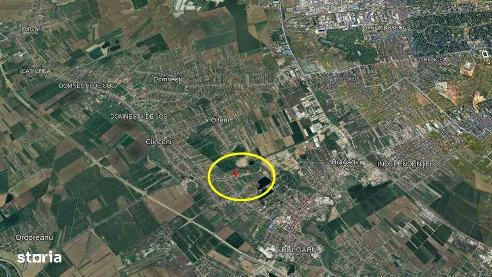Teren intravilan 2.500 mp Clinceni Ilfov - Imagine principală: 2/6