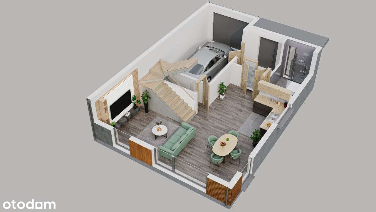 Nowy Dom 145 mkw w zabudowie bliźniaczej na skraju Piaseczna-10