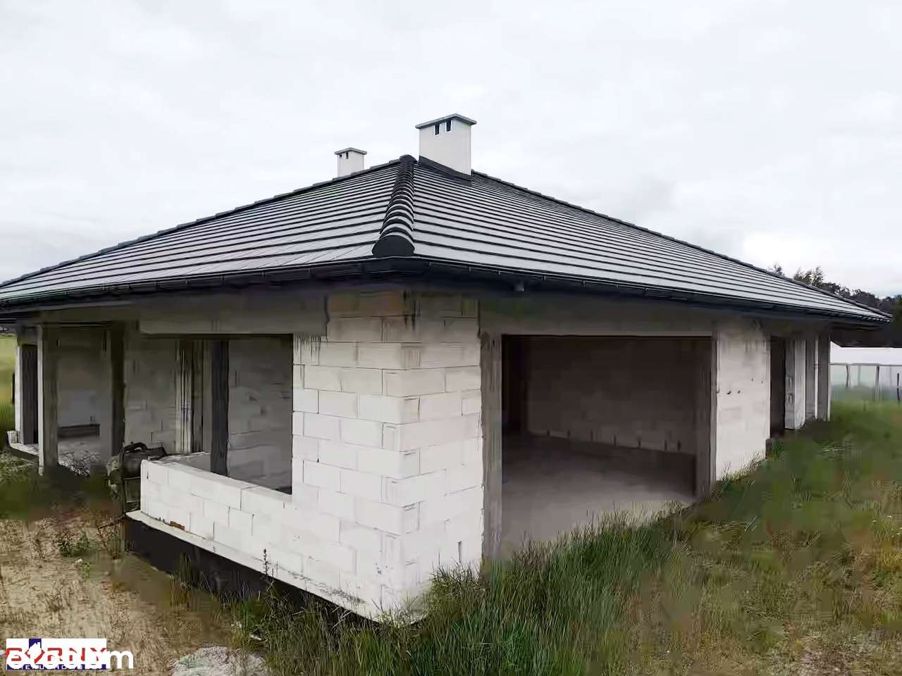 Michałów.Nowy dom w stanie surowym,do wykończenia - Pełny obrazek: 4/20