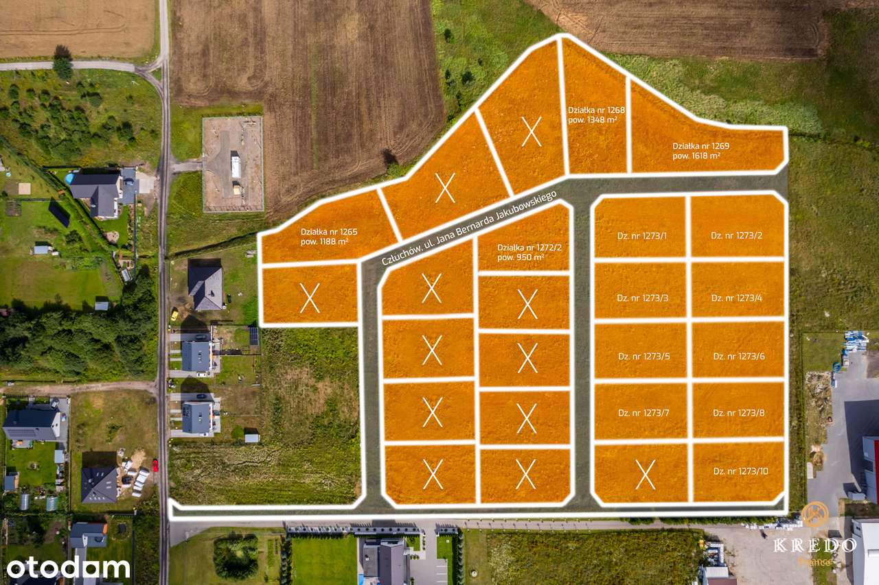 Działki budowlane w Człuchowie 99 zł m2 - Pełny obrazek: 3/5